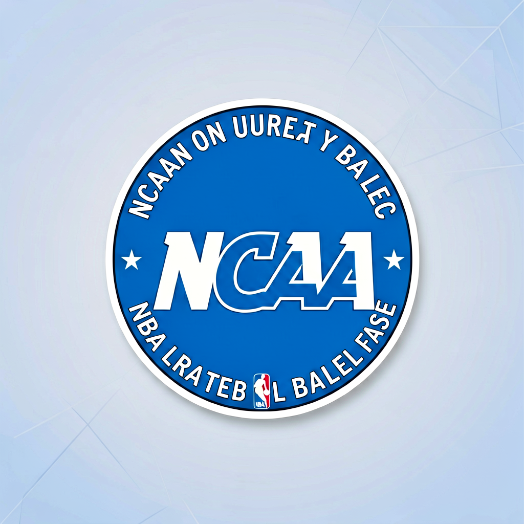 NCAA美国大学篮球联赛标志